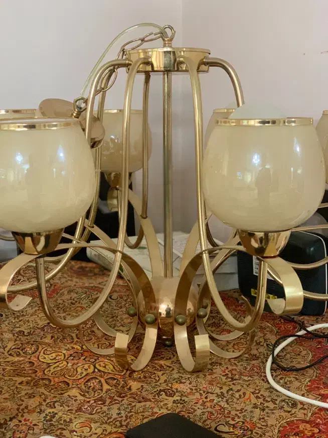 لوستر کلاسیک|لوستر و چراغ آویز|گرگان, |دیوار