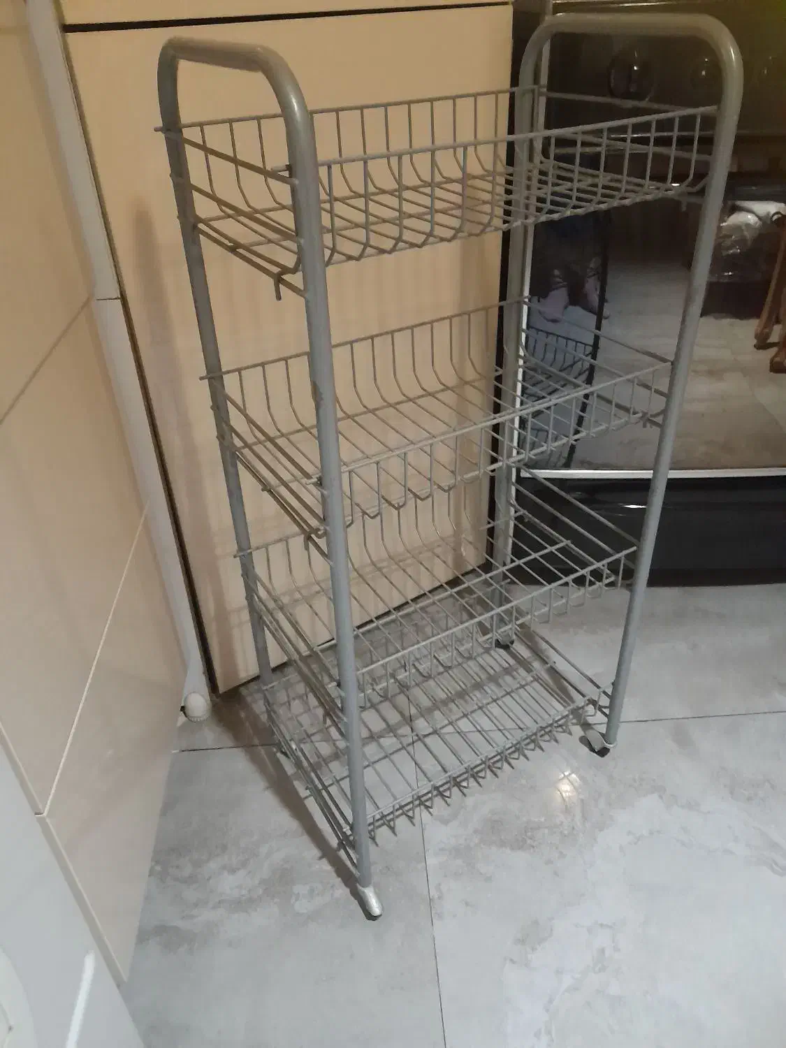 جای سیب زمینی و پیاز فلزی چرخ دار|آبچکان و نظمدهنده ظروف|تهران, تهراننو|دیوار