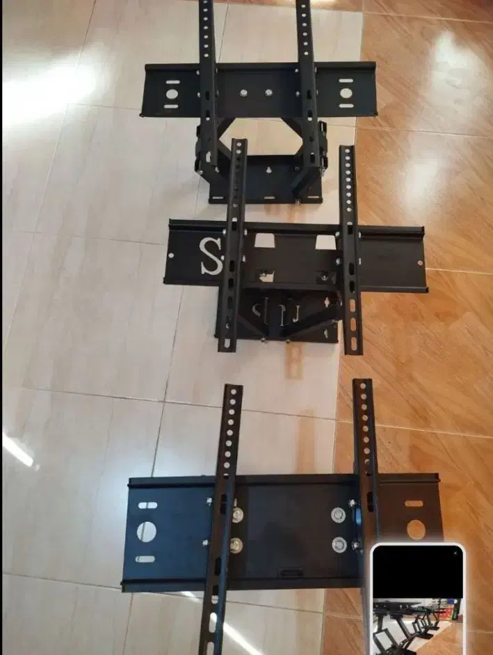 نصاب آنتن نصب پایه دیواری تلویزیون براکت محافظ|تلویزیون و پروژکتور|قم, زنبیل آباد|دیوار