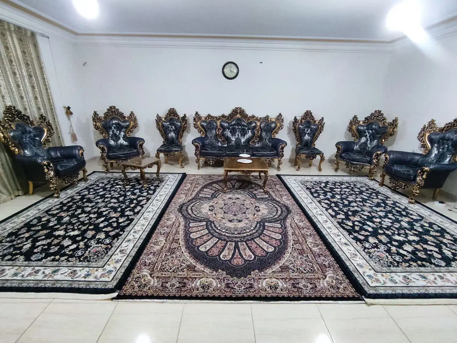 مبل سلطنتی|مبلمان خانگی و میز عسلی|سنندج, |دیوار