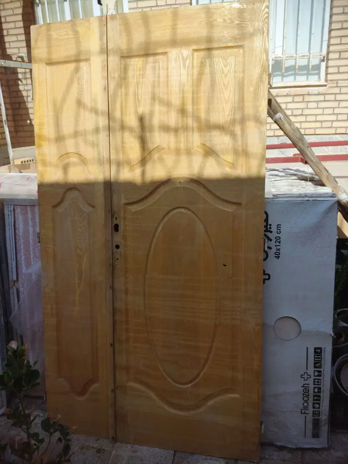 درب دو لت، ورودی ساختمان|مصالح و تجهیزات ساختمان|سبزوار, توحیدشهر|دیوار