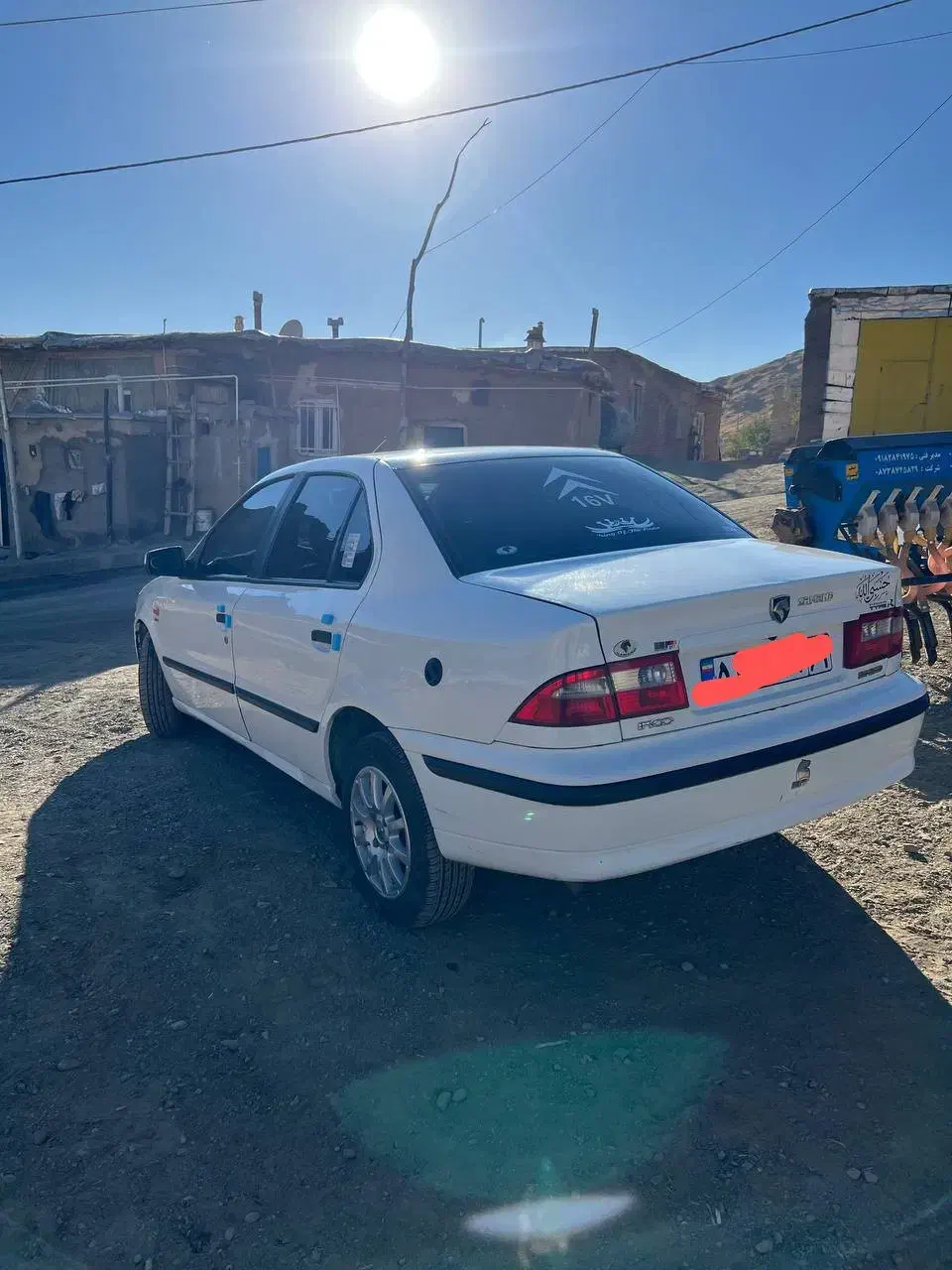 سمند EF7مدل88، دوگانه سوز کارخانه تمیز واماده حرکت|خودرو سواری و وانت|دیواندره, |دیوار