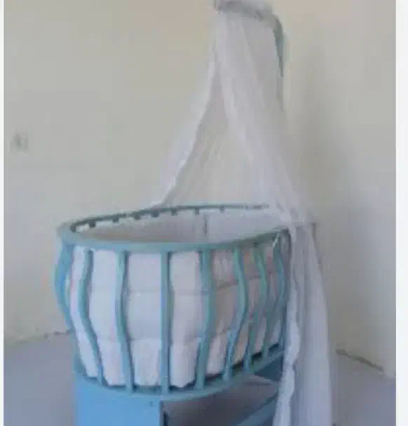 گهواره چوبی|تخت و صندلی بچه|فسا, |دیوار