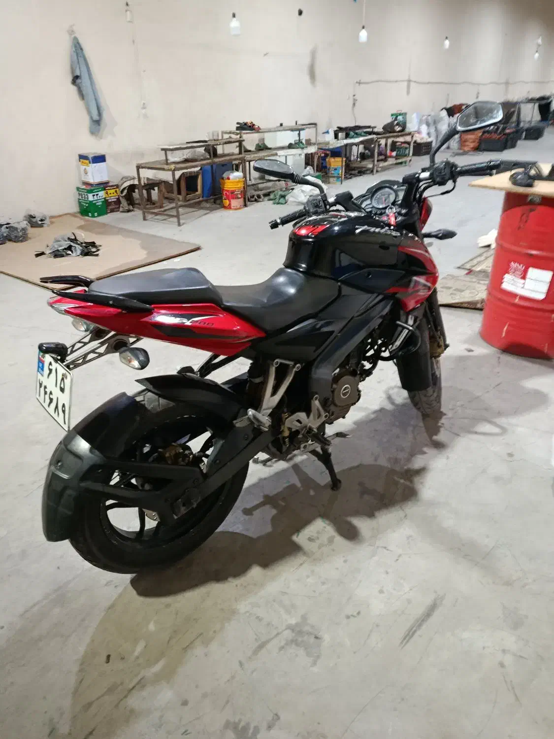 ns200|موتورسیکلت|قم, شاه ابراهیم|دیوار