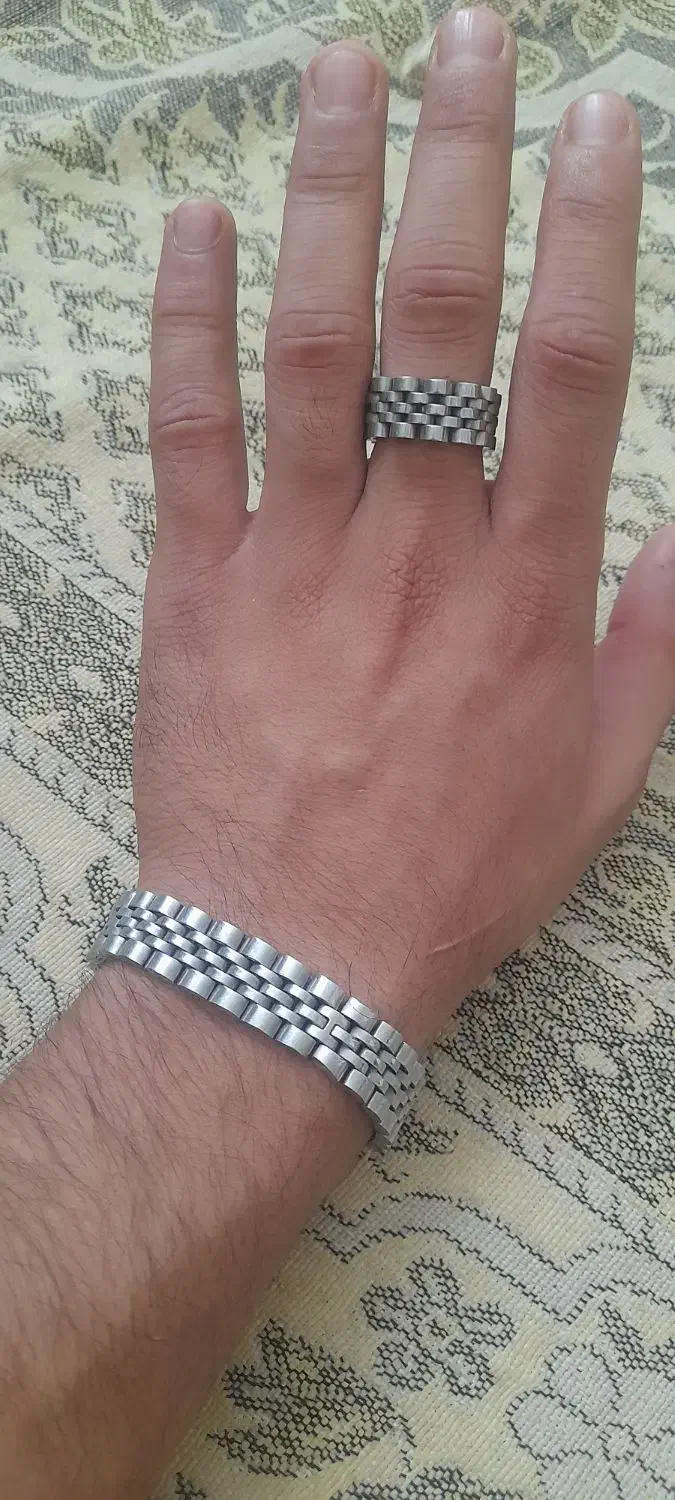 دستبند و انگشتر طرح رولکس|بدلیجات|ورامین, ورامین|دیوار