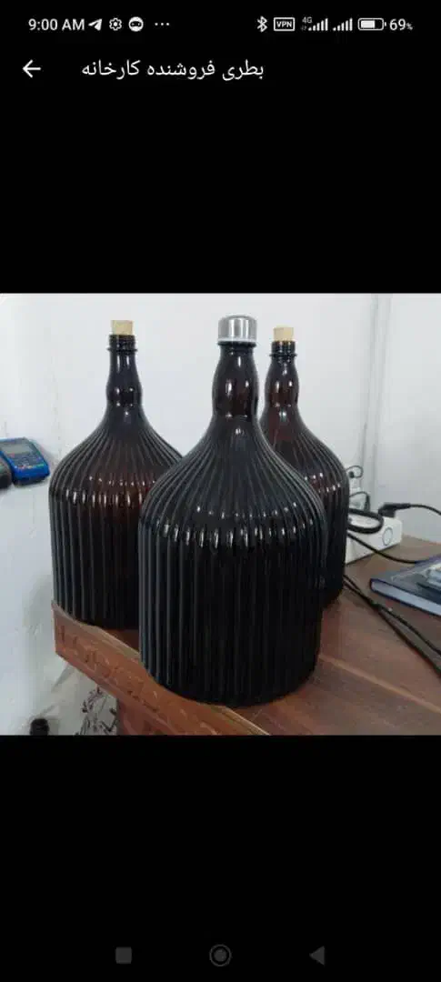 بطری شیشه ای ۵لیتری|عمده‌فروشی|رباط‌کریم, انجم آباد|دیوار