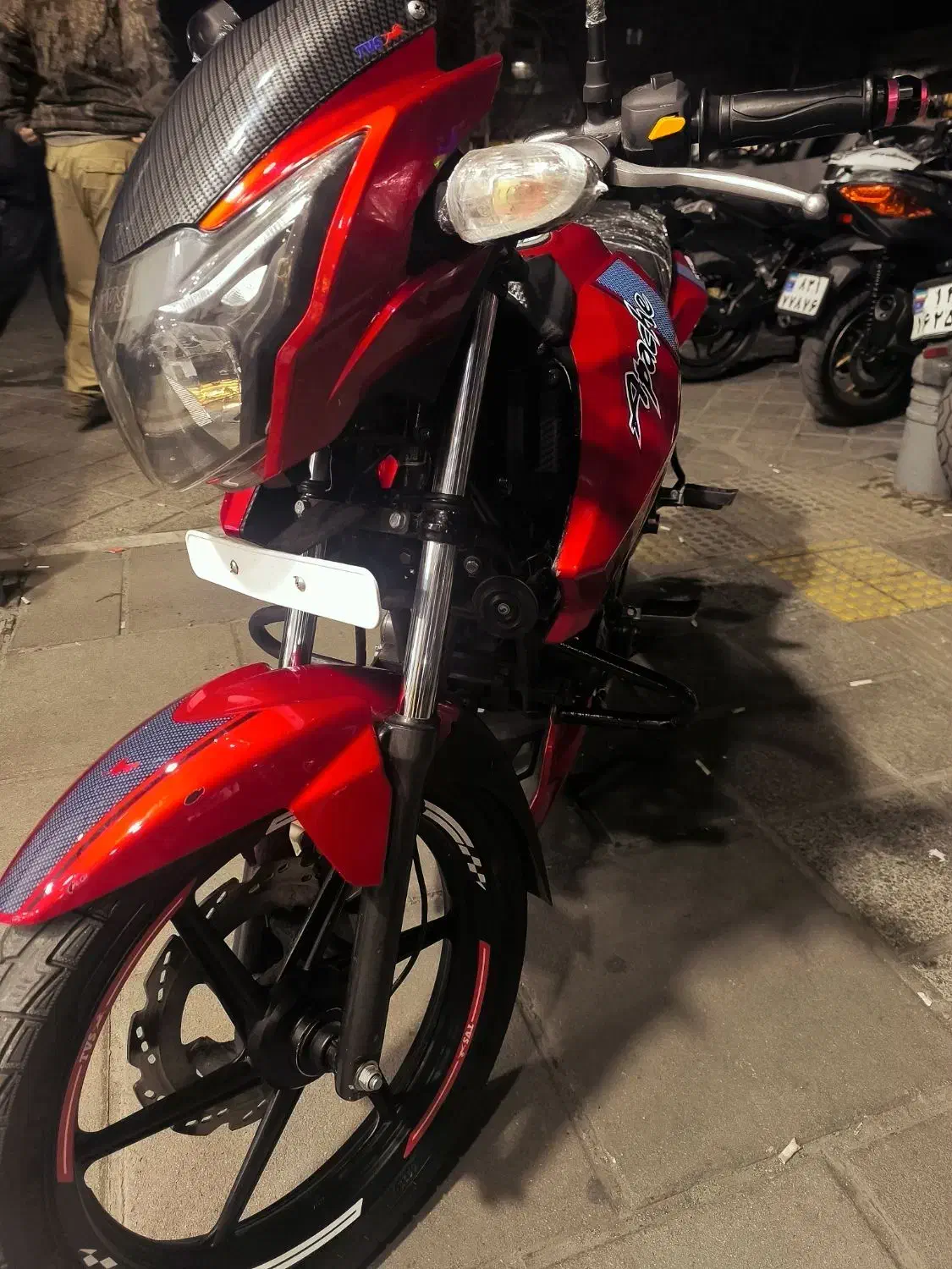 آپاچی 160 مدل93|موتورسیکلت|تهران, گمرک|دیوار