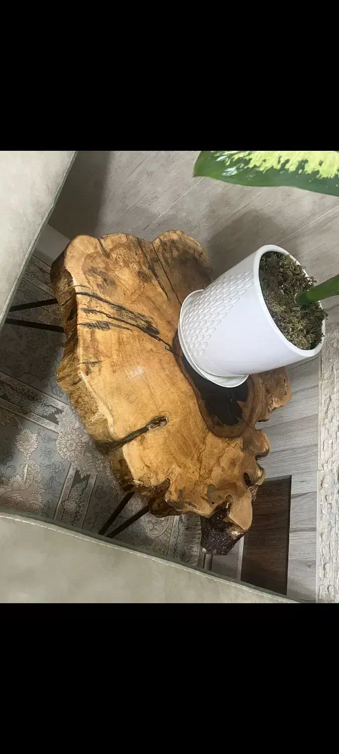 فروش سه عدد میز عسلی چوب طبیعی و پینترستی|مبلمان خانگی و میز عسلی|تربتحیدریه, شهرک ولیعصر|دیوار