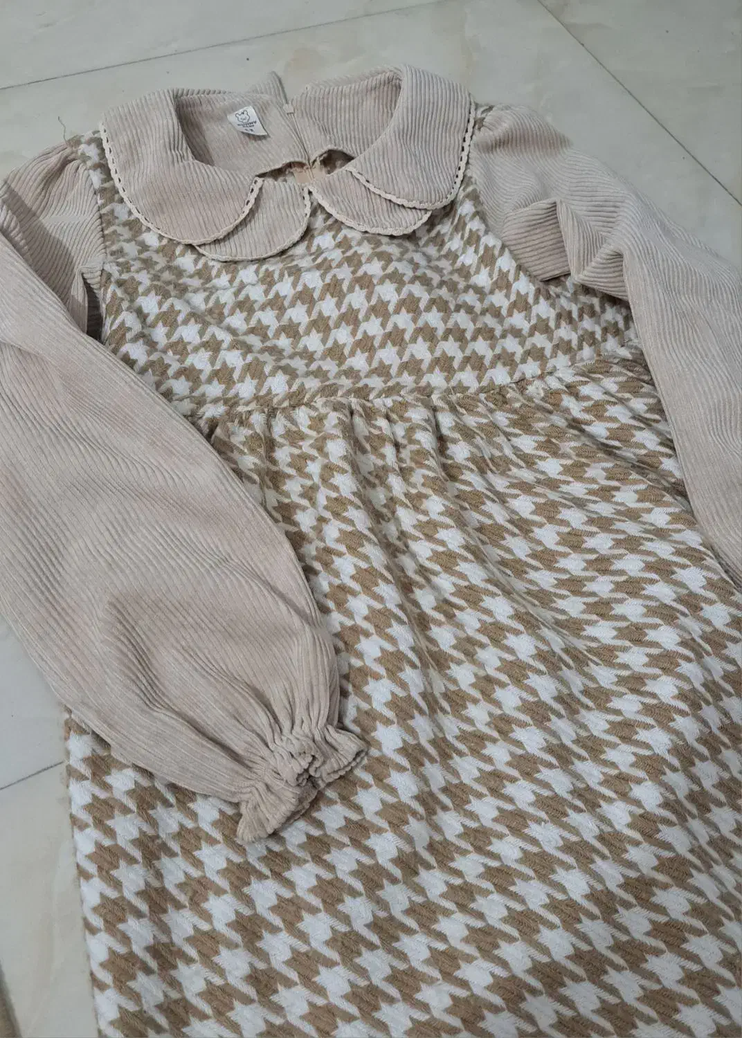 بچه گانه سویشرت شلوار مخمل لاکچری سویشرت پیرهن|کفش و لباس بچه|کرمانشاه, |دیوار