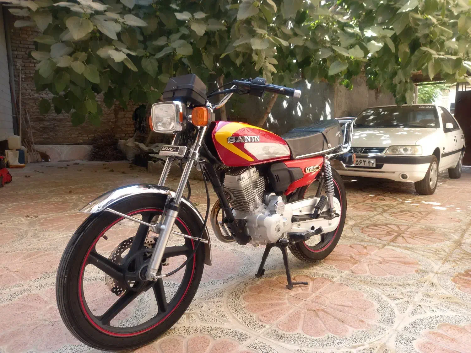 سنین متین هنتاز احسان پرواز ns rs 200 1400|موتورسیکلت|اراک, |دیوار