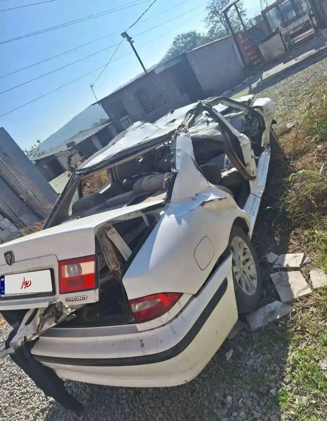 سمند تصادفی مدل 98|خودرو سواری و وانت|اراک, |دیوار