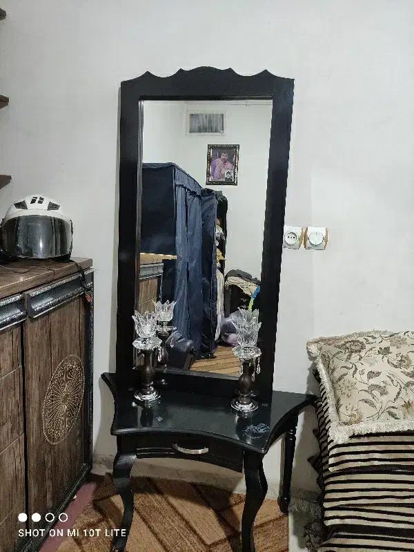 آینه شمعدان|آینه|کرمانشاه, |دیوار