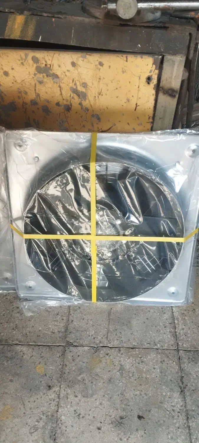 فن هواکش با قاب ۵۰در۵۰ تکفاز صنعتی|پنکه و تصفیهکنندهٔ هوا|خاوران, |دیوار