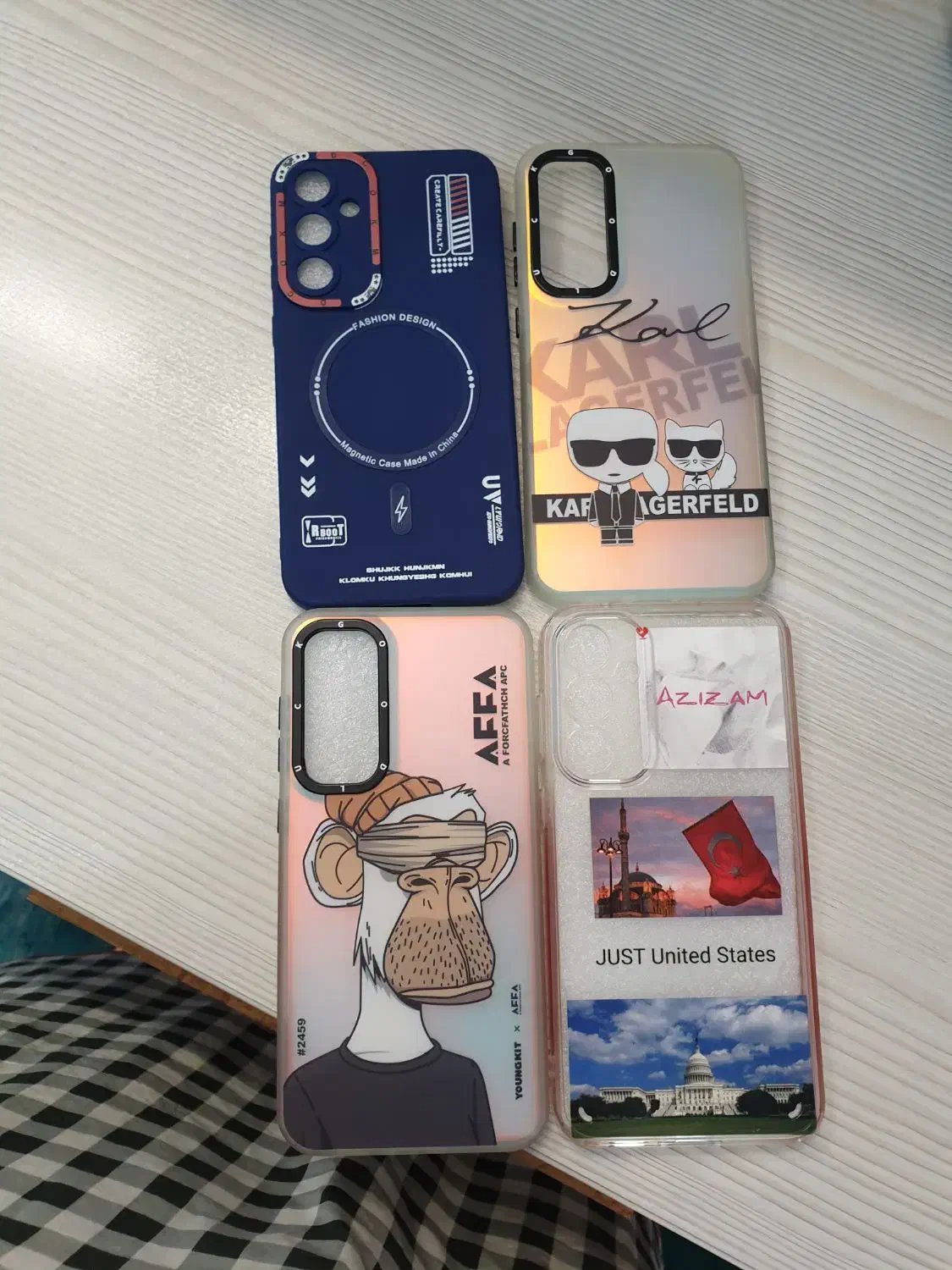 ۴ عدد بک کاور گوشی سامسونگ اس ۲۳ ،اف ایی|لوازم جانبی موبایل و تبلت|شیراز, درکی|دیوار