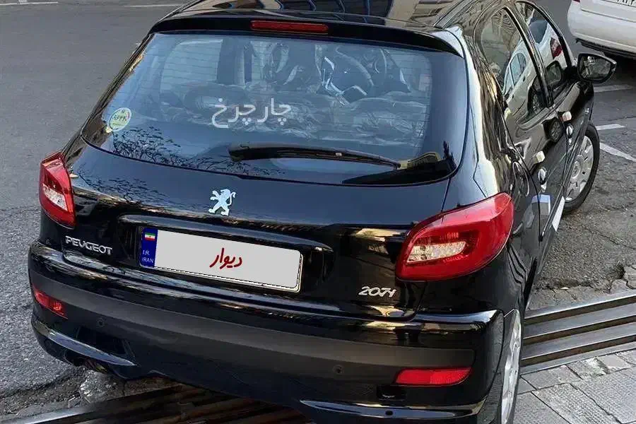 پژو 207 دنده ای مشکی 1402 صفرخشک|خودرو سواری و وانت|تهران, بهار|دیوار