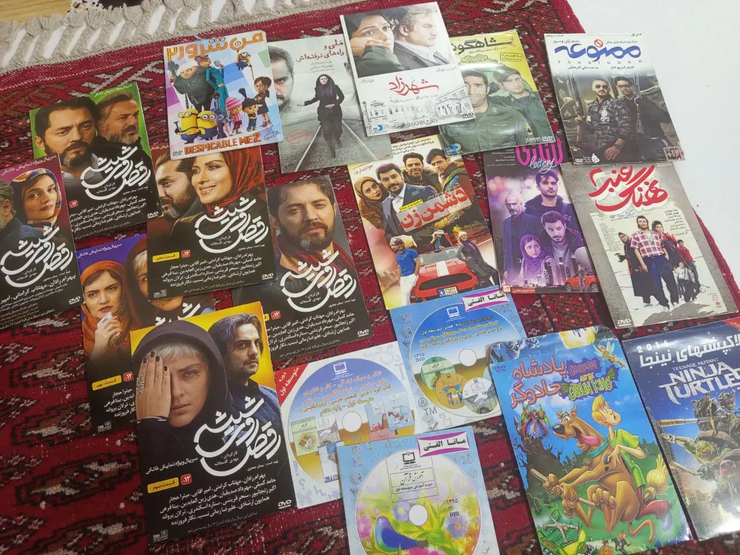 سیدی cd فیلم ایرانی وکارتون و آموزش پایه کلاس هفتم|فیلم و موسیقی|مشهد, کوی سیدی|دیوار