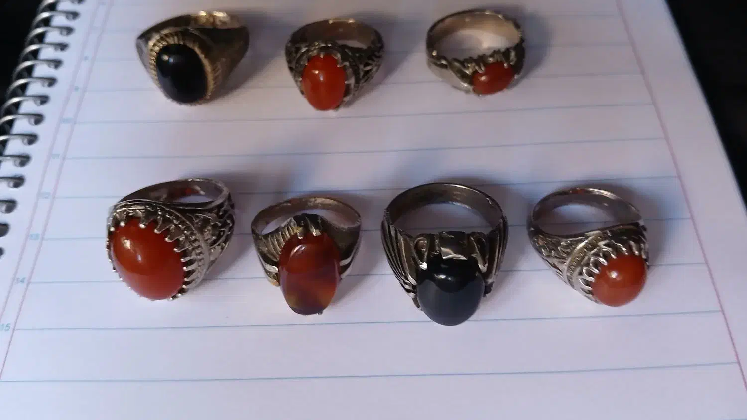 انگشتر با سنگ های قیمتی|جواهرات|بناب, |دیوار