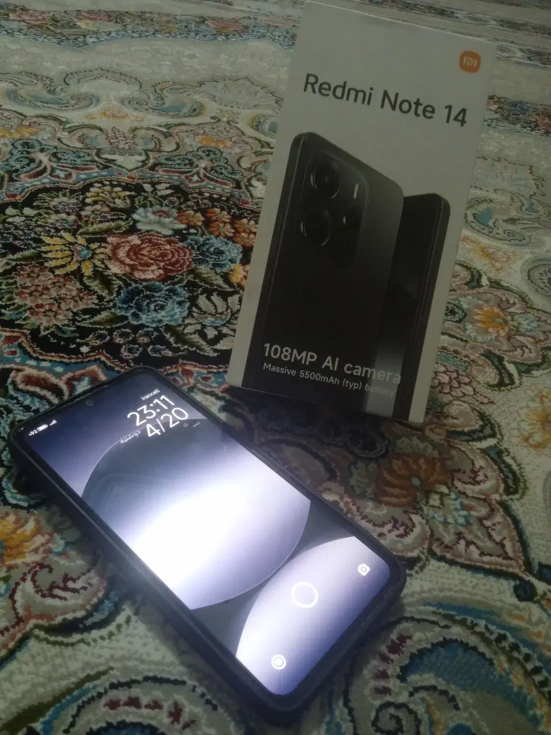 Note14  256g Ram8+4|موبایل|رباط‌کریم, رباط‌کریم|دیوار