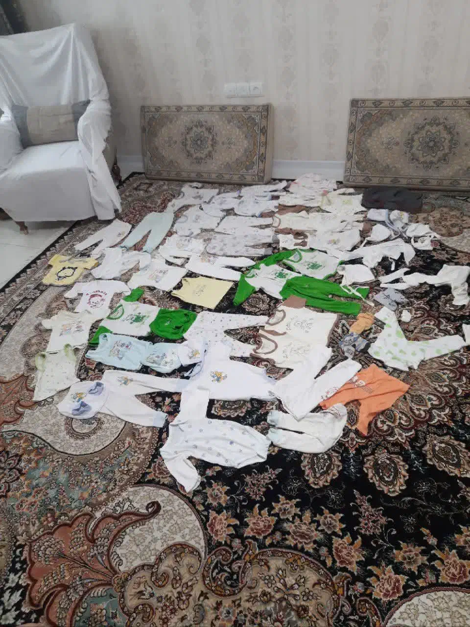 لباس نوزادی، بچگانه، پسرانه|کفش و لباس بچه|کرمانشاه, |دیوار