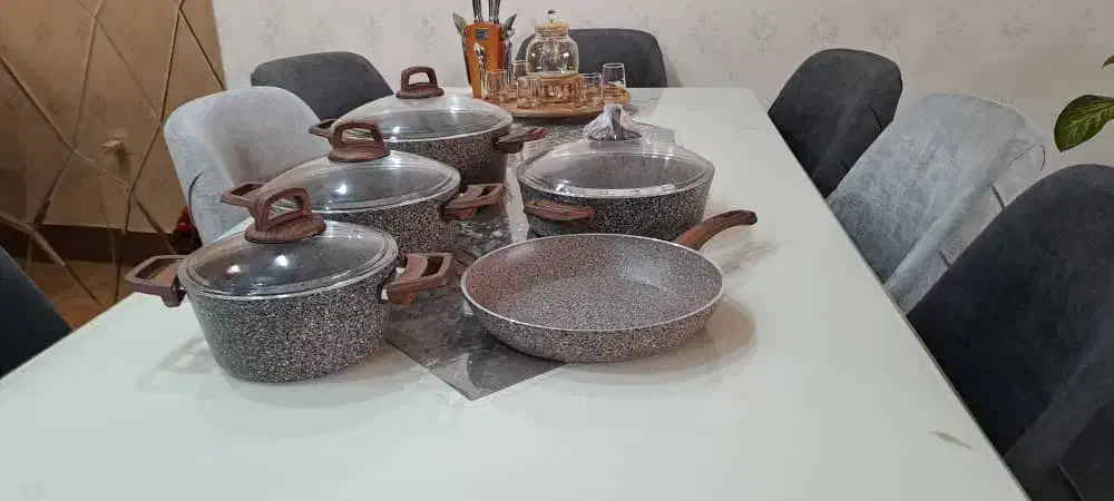 قابلمه ۵ تیکه گرانیتی|ظروف پخت‌وپز|بندرعباس, |دیوار