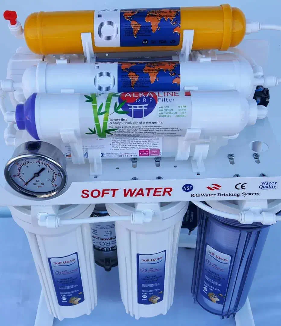 دستگاه تصفیه آب 8 فیلتره سافت واتر مدل TERMO.08+|آبسردکن و تصفیه آب|گرمسار, |دیوار