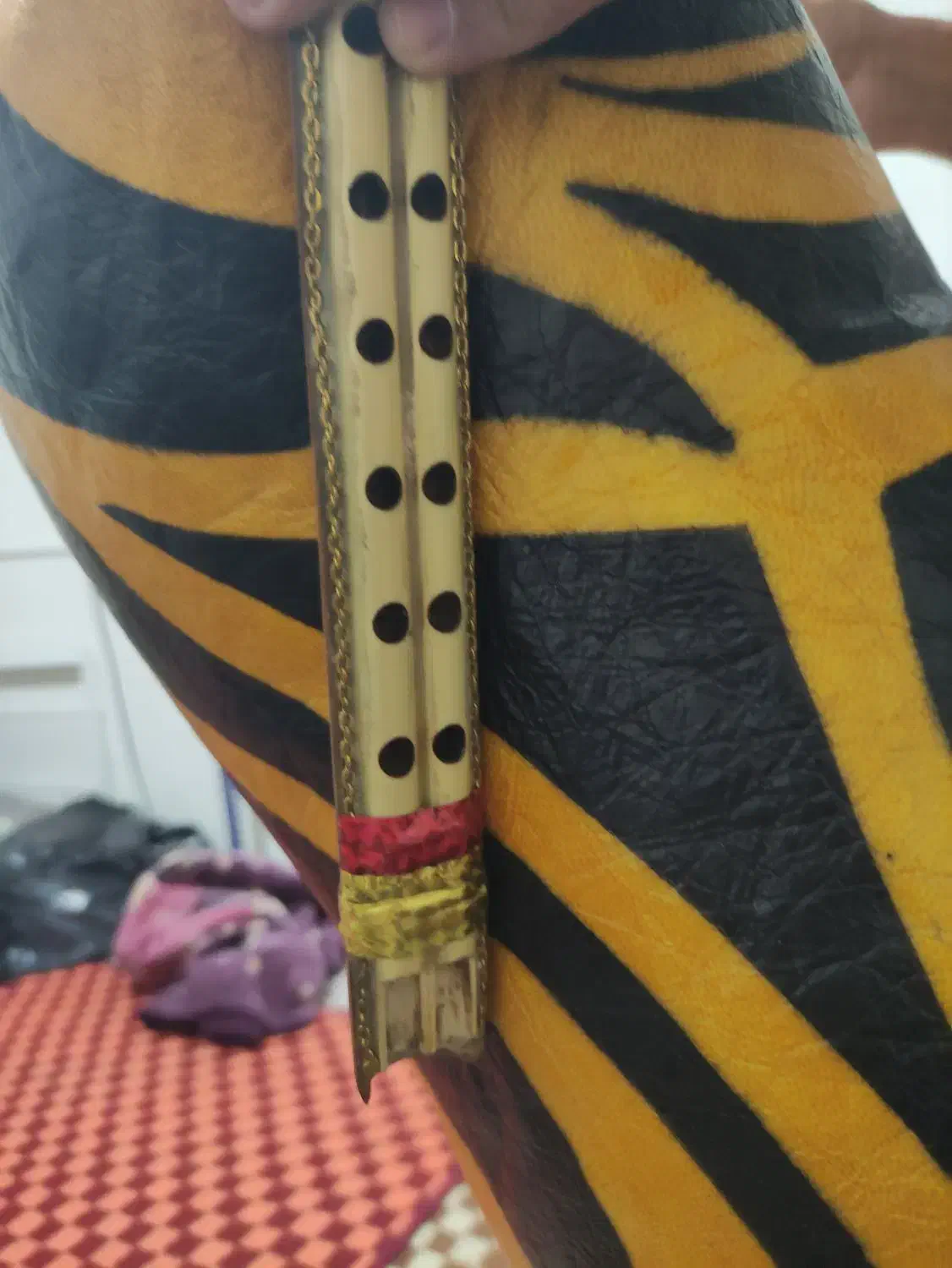 نی انبان جنس خوبو|سازهای بادی|بندرعباس, |دیوار