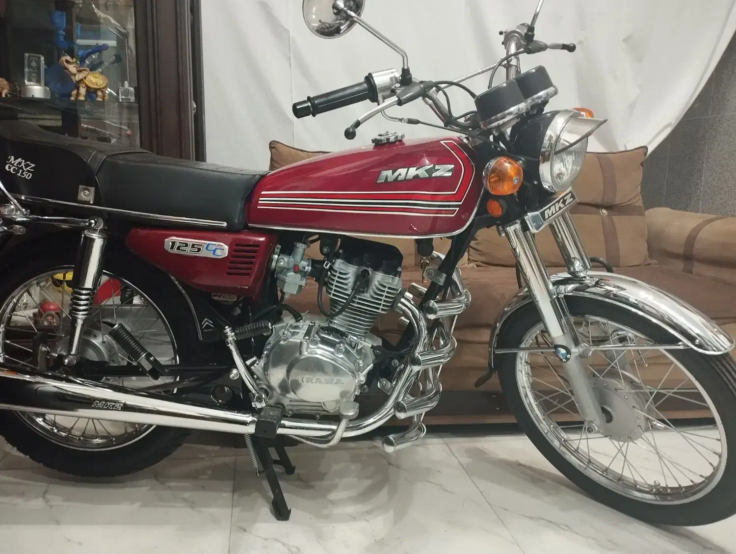 متور 125مدل 95در حد صفر مزاییده|موتورسیکلت|شاهین دژ, |دیوار