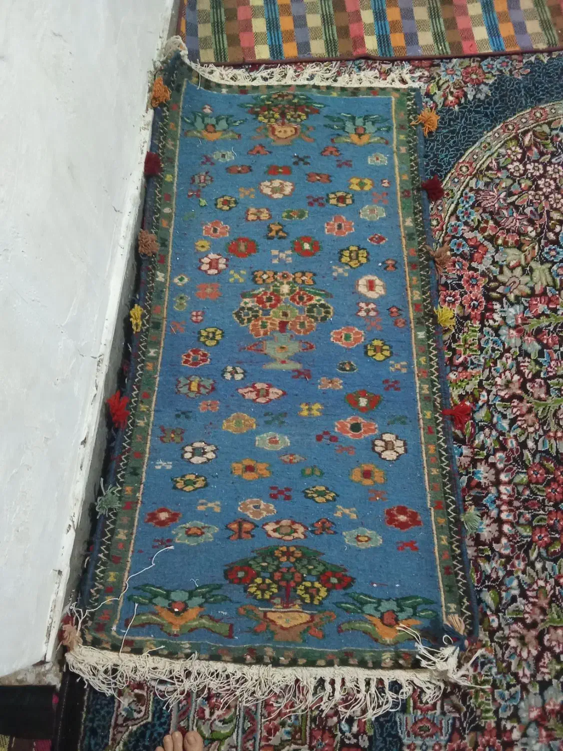 سجاده گلیم دستباف|گلیم، جاجیم، گبه|بندرعباس, |دیوار