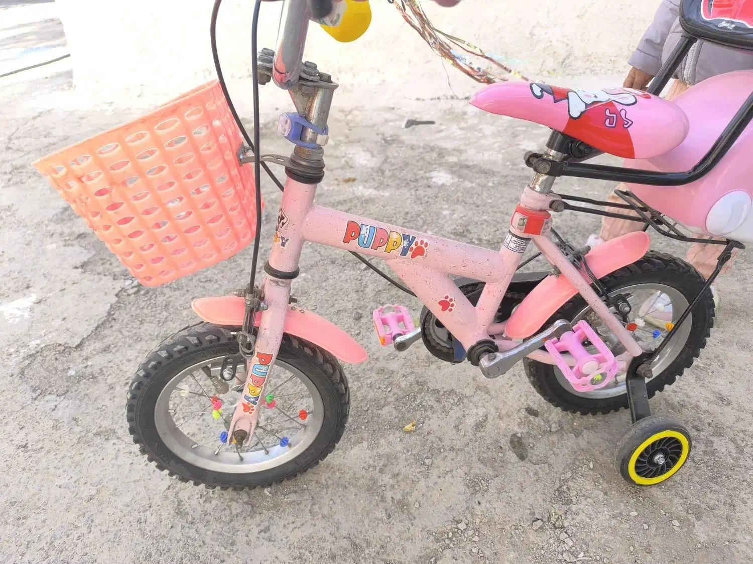 دوچرخه دخترانه سایز ۱۲|دوچرخه، اسکیت، اسکوتر|محمدیه-قزوین, |دیوار