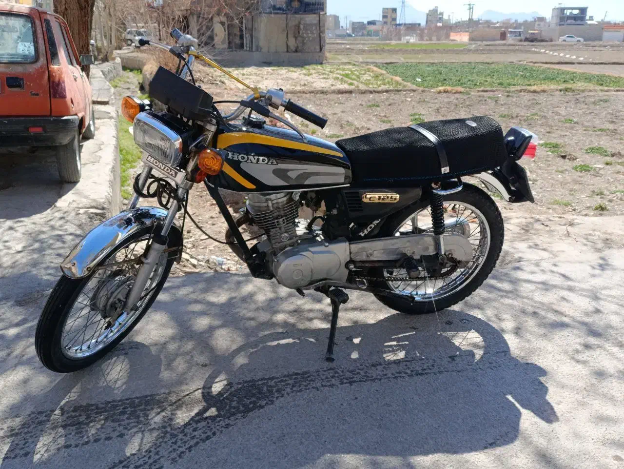 هوندا ۱۲۵|موتورسیکلت|خمینی‌شهر, |دیوار