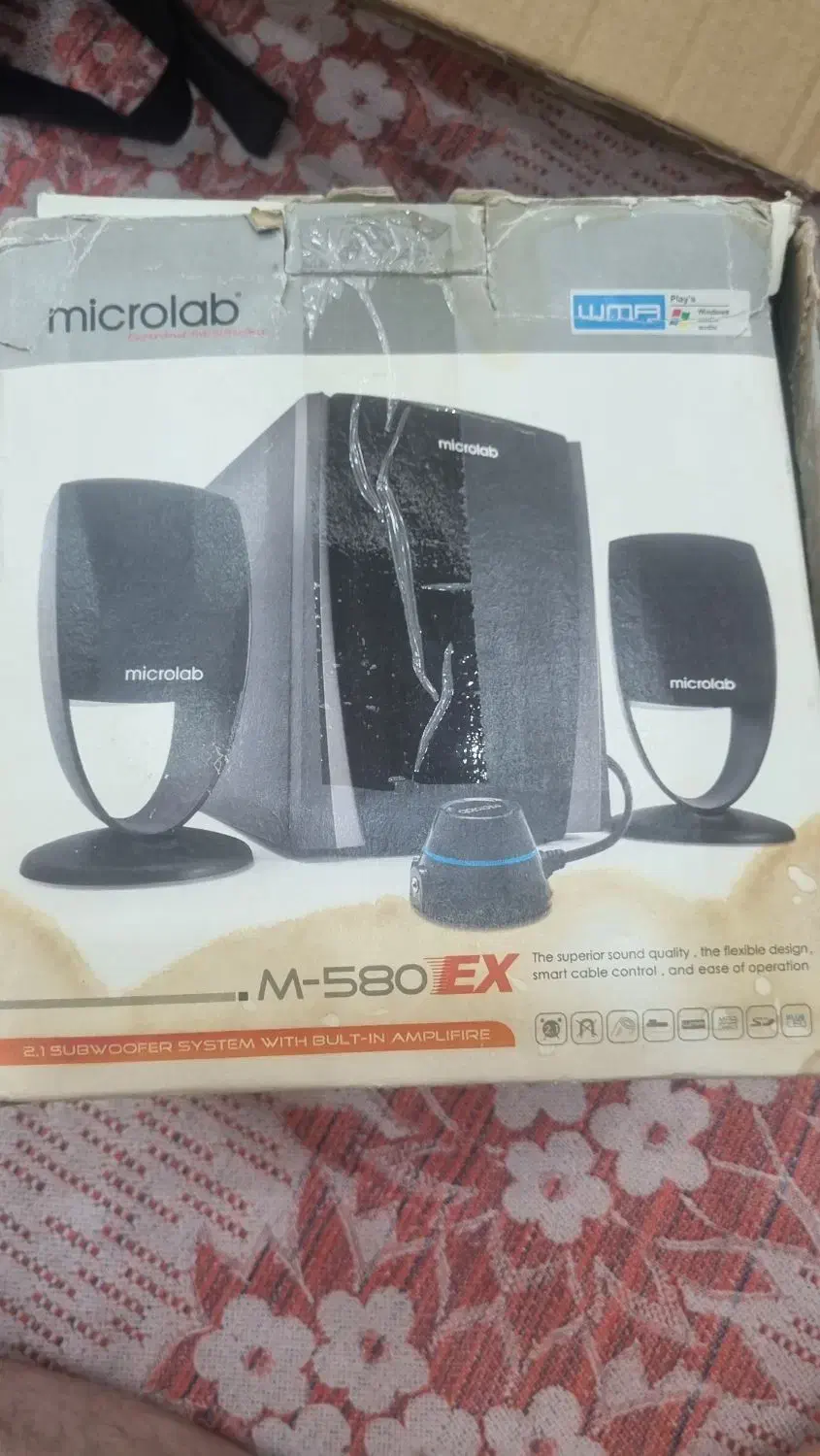 اسپیکر سه تیکه مدل m-580|سیستم صوتی خانگی|تهران, خلازیر|دیوار