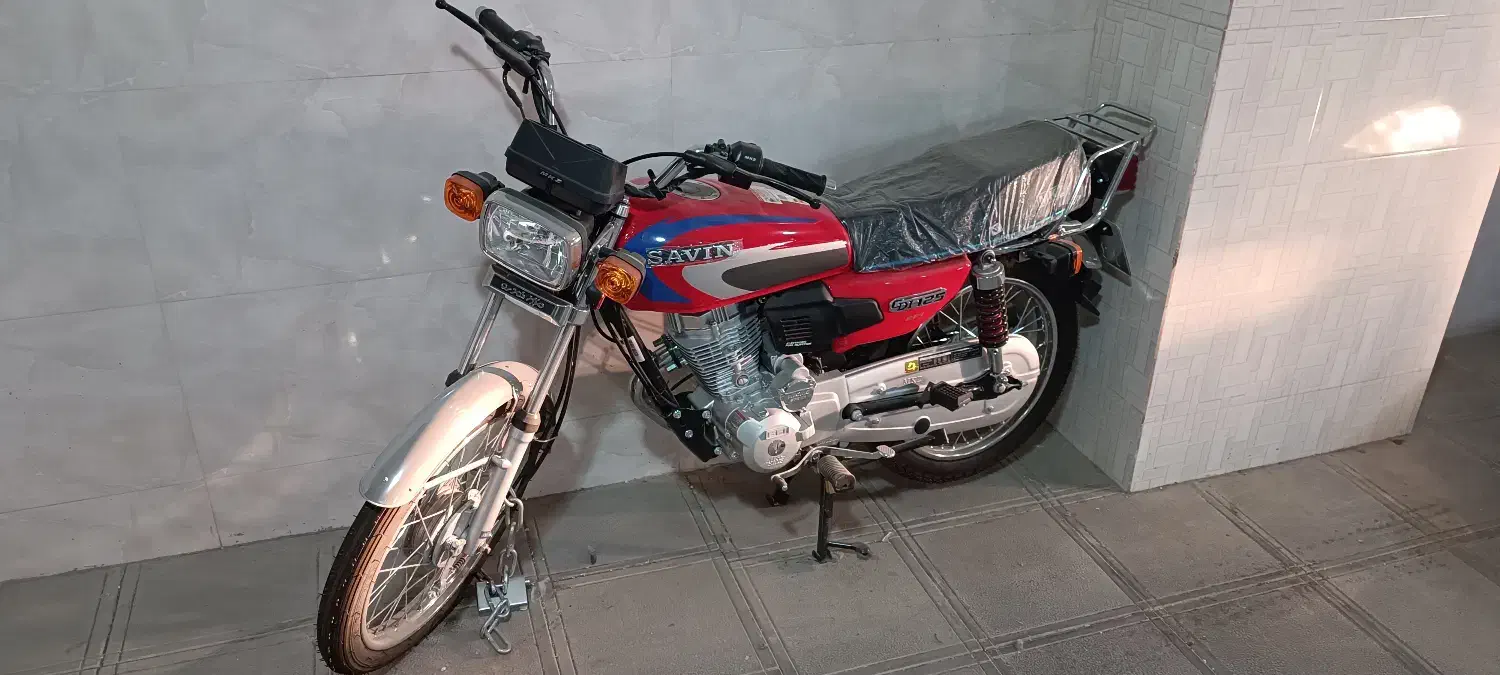 موتور ساوین 125خشک|موتورسیکلت|کرمانشاه, |دیوار