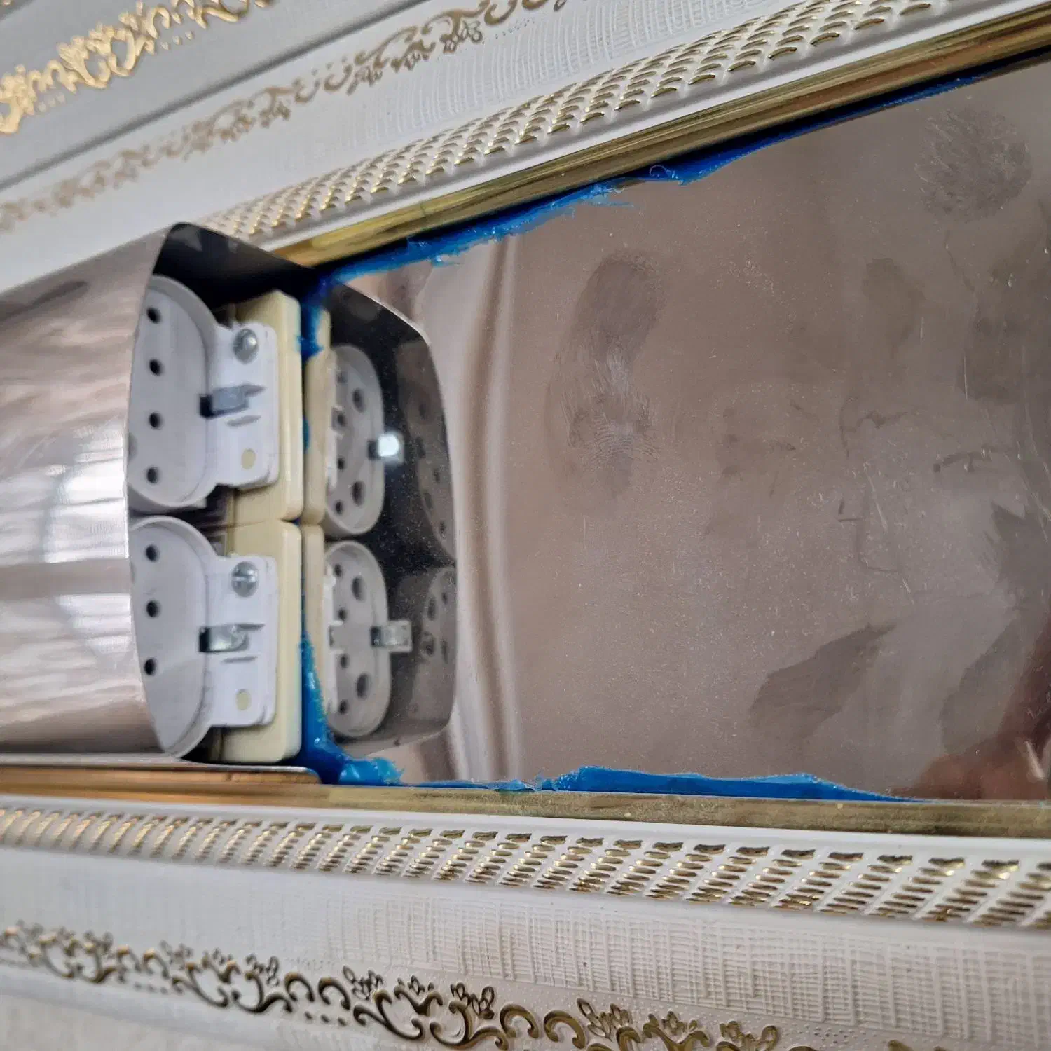 قاب مهتابی دو تایی|لامپ و چراغ|مشهد, عبادی|دیوار