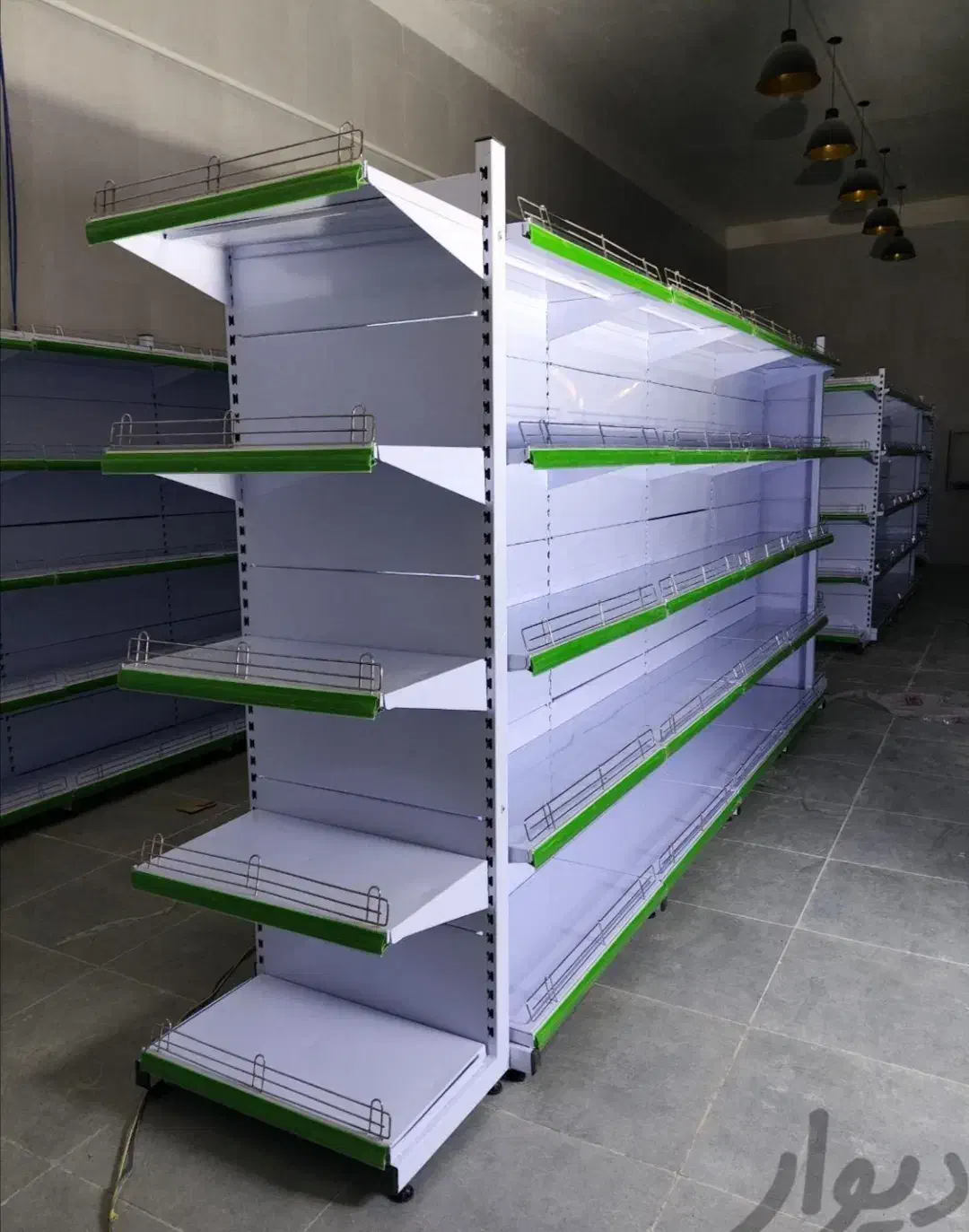 گارد ستون/قفسه با نبشی دو متر/قفسه با ارتفاع بالا|فروشگاه و مغازه|تهران, کیانشهر|دیوار