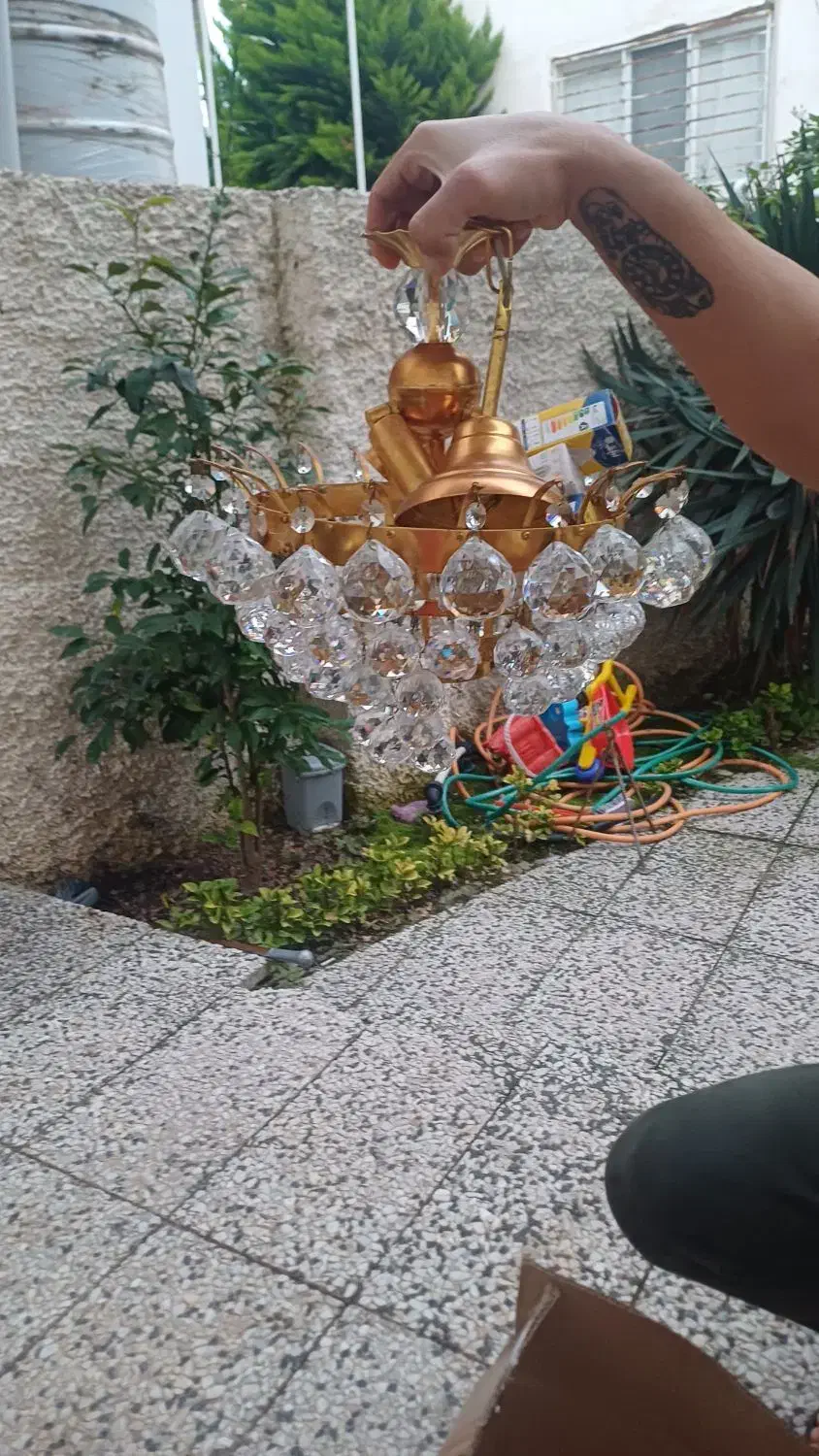 دو عد لوستر فروشی|لوستر و چراغ آویز|نوشهر, |دیوار