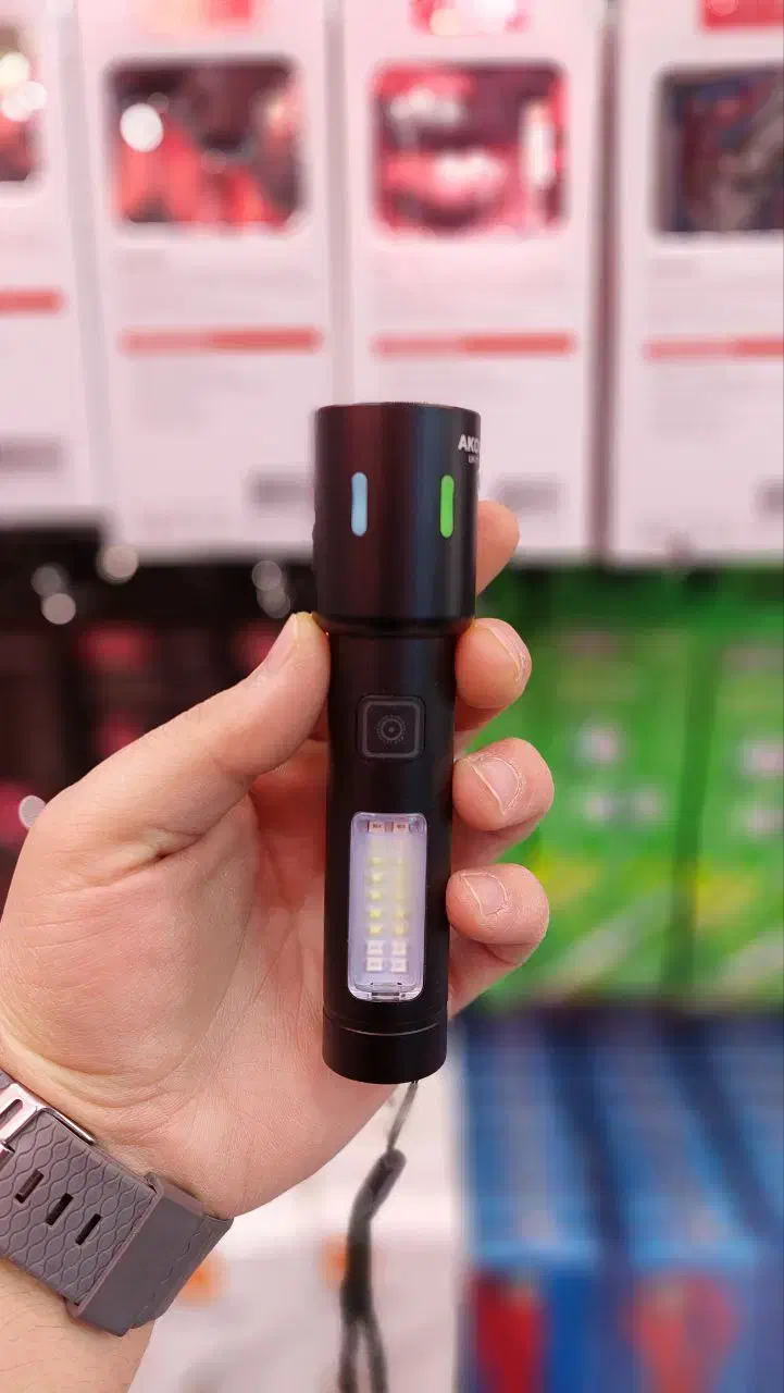 چراغ قوه شارژی برند AKOVA|کوهنوردی و کمپینگ|سنندج, |دیوار