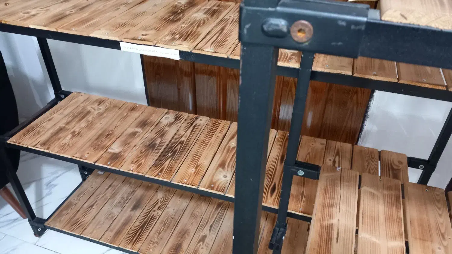 قفسه بزرگ ومتوسط درحد نو|کتابخانه، شلف، قفسه‌های دیواری|محمودآباد, |دیوار