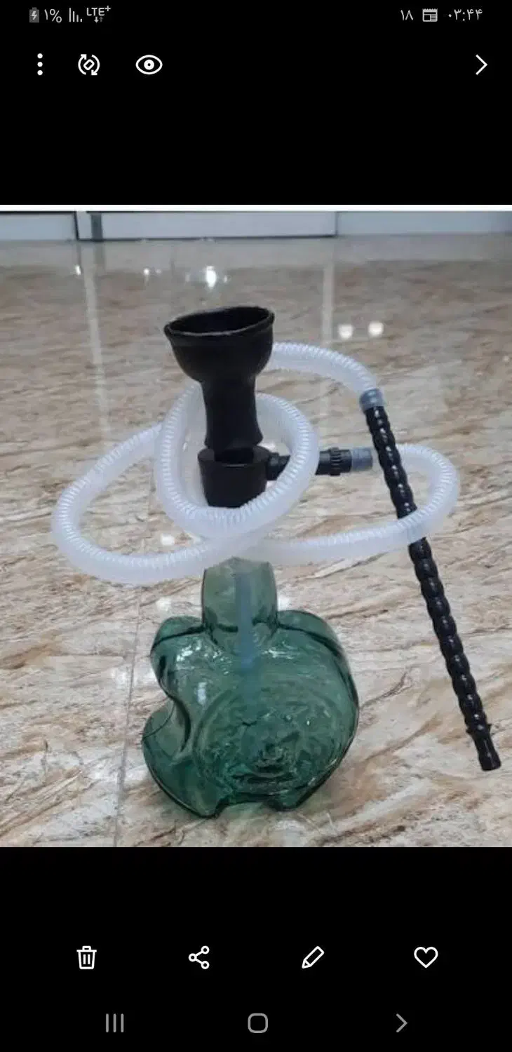 قلیان مسافرتی طعم افتاده مسکو|کلکسیون و سرگرمی|ماکو, |دیوار