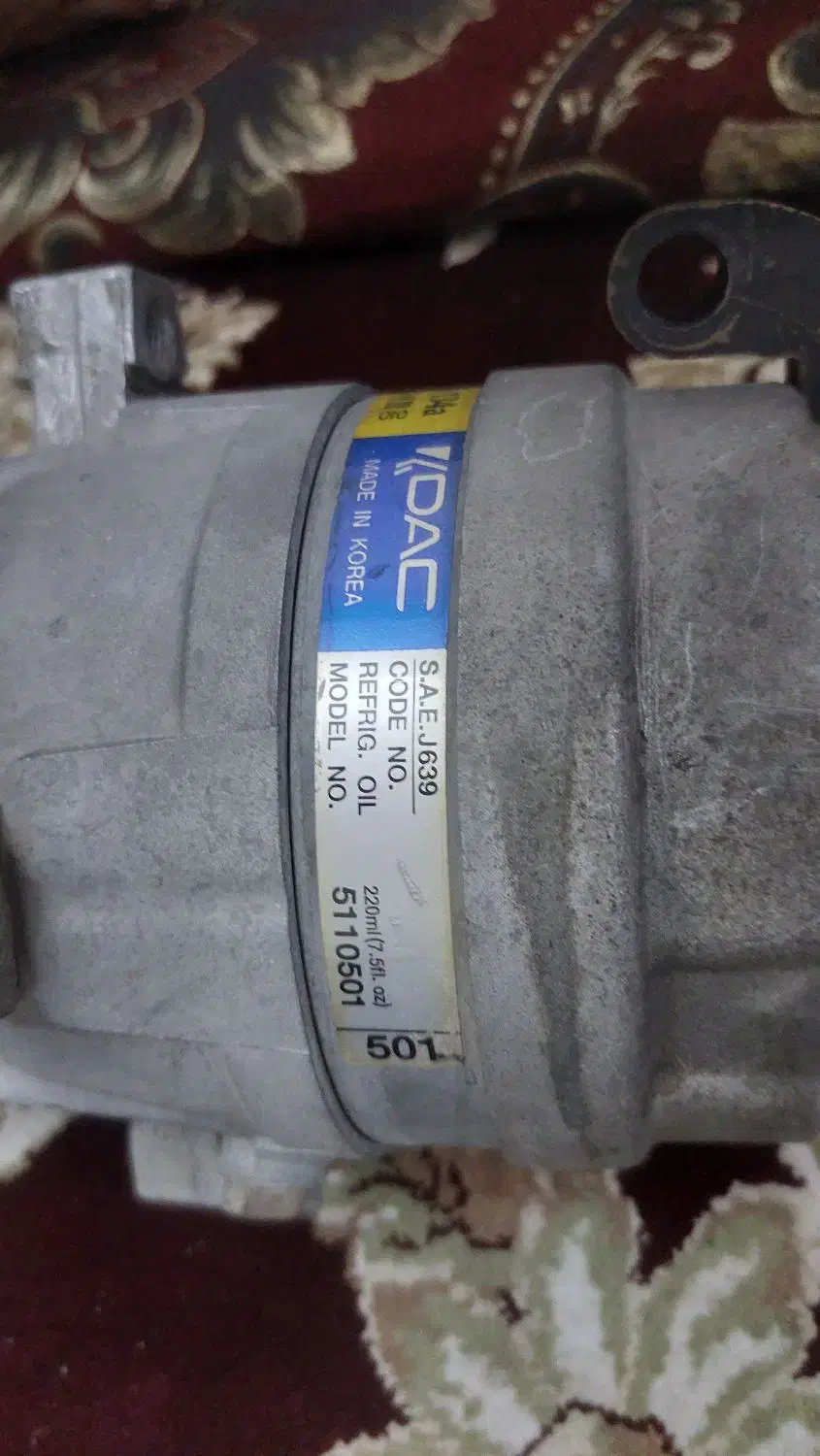 کمپرسور کولر پمپ بنزین|قطعات یدکی و لوازم جانبی|کارون, |دیوار