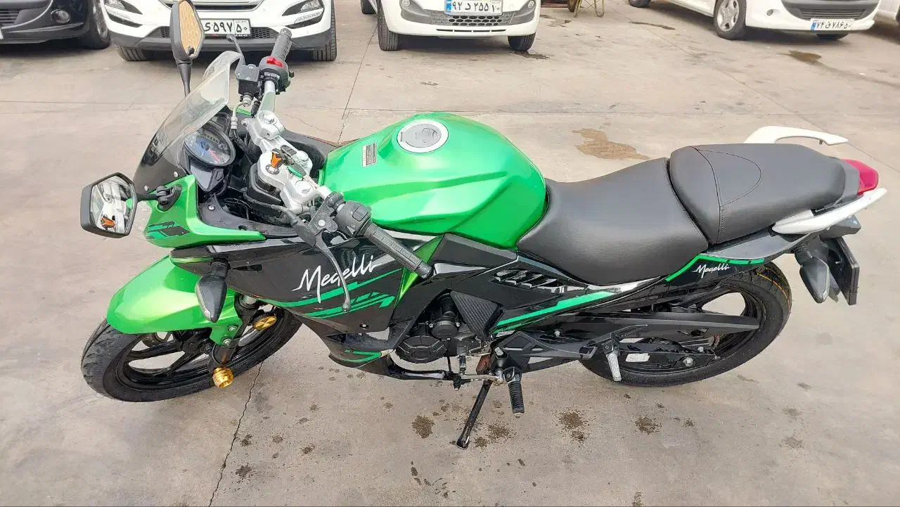 مگلی402 سبز مشکی|موتورسیکلت|تهران, شیخ هادی|دیوار