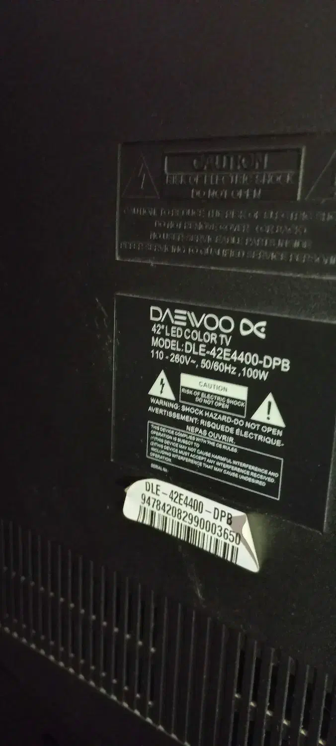 تلوزیون دوو|تلویزیون و پروژکتور|فردیس, شهرک ۱۱۰|دیوار