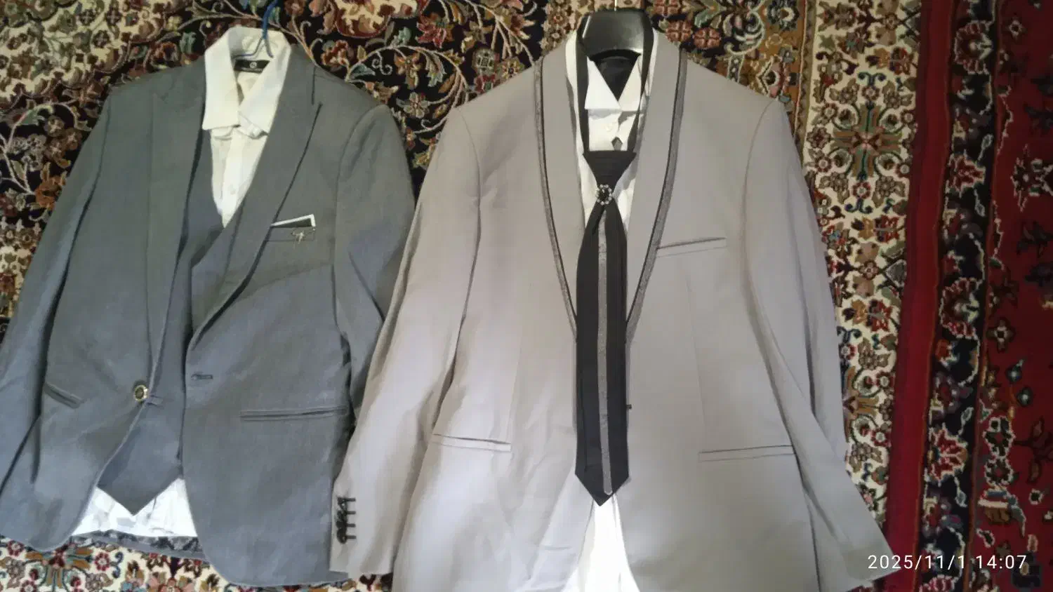 فروش یک دست کت و شلوار نوجوان.|لباس|همدان, |دیوار