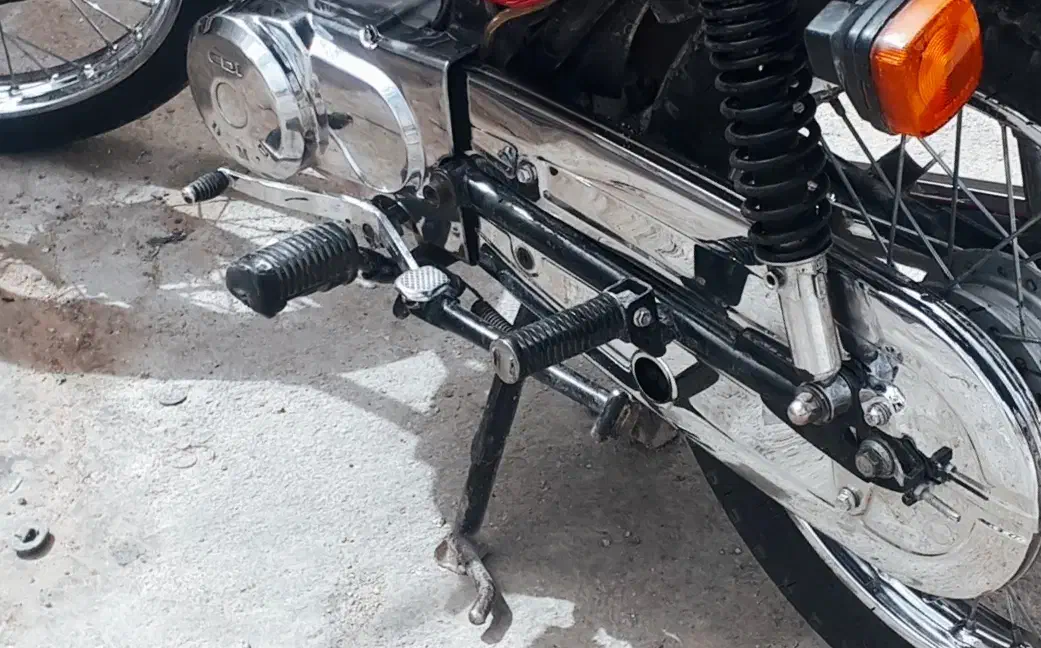 موتور ایران دو چرخ ۸۹ انجین استیل ، بکر|موتورسیکلت|شیراز, شهرک گلها|دیوار