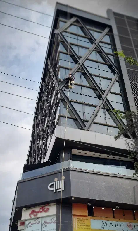 کار با طناب بدون داربست ، راپل ، بندباز ، نانو|خدمات پیشه و مهارت|گرگان, |دیوار