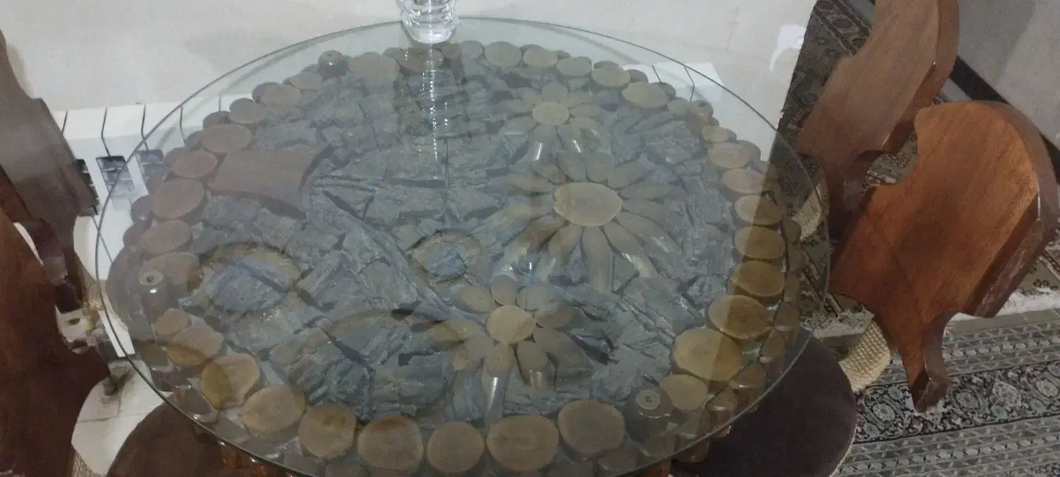 میز غذاخوری 4نفره|میز و صندلی غذاخوری|گلبهار, شهر جدید گلبهار|دیوار