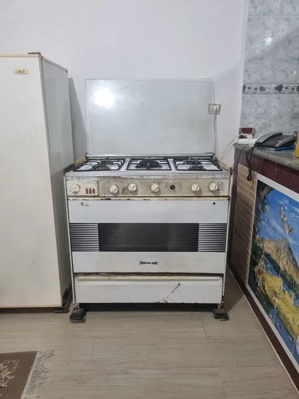 گاز و فر پنج شعله تهران گاز|اجاق گاز و لوازم برقی پختوپز|ساری, |دیوار