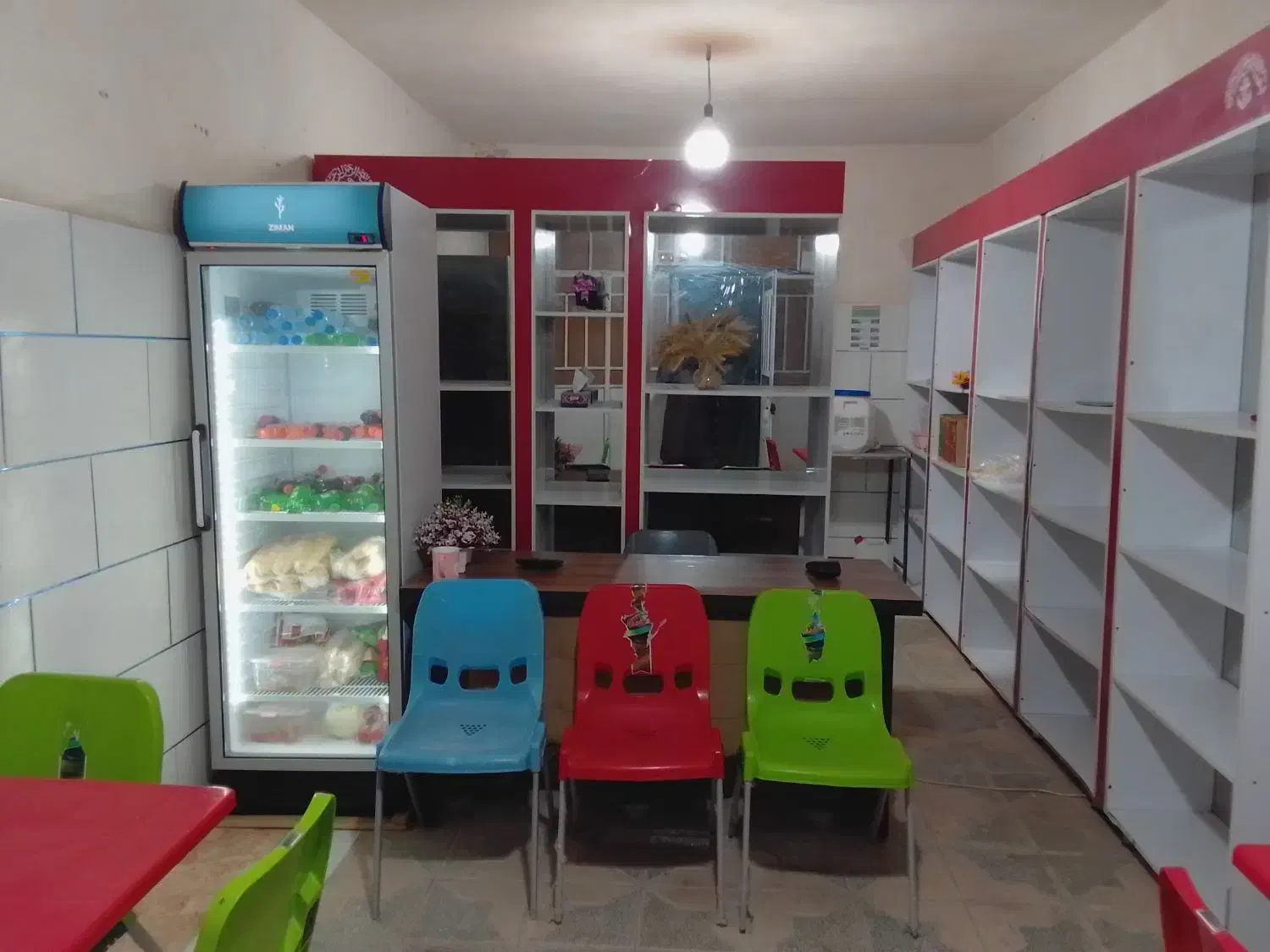 قفسه ام دی اف|کتابخانه، شلف، قفسههای دیواری|جازموریان, |دیوار