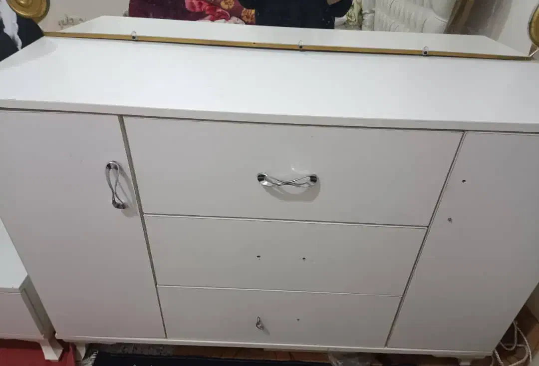 میزآرایشی وپاتختیاش|جاکفشی، کمد، دراور|دهلران, |دیوار