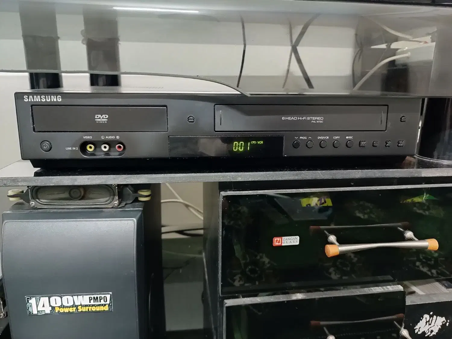 ویدیو دبل سامسونگ تمیز و سالم|پخش‌کننده DVD و ویدیو|گنبد کاووس, |دیوار