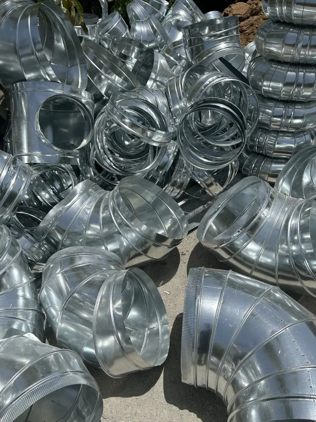 لوله هواکش لوله دودکش هود سانفیوژ گرد کانالسازی|عمده‌فروشی|کرج, استاندارد|دیوار